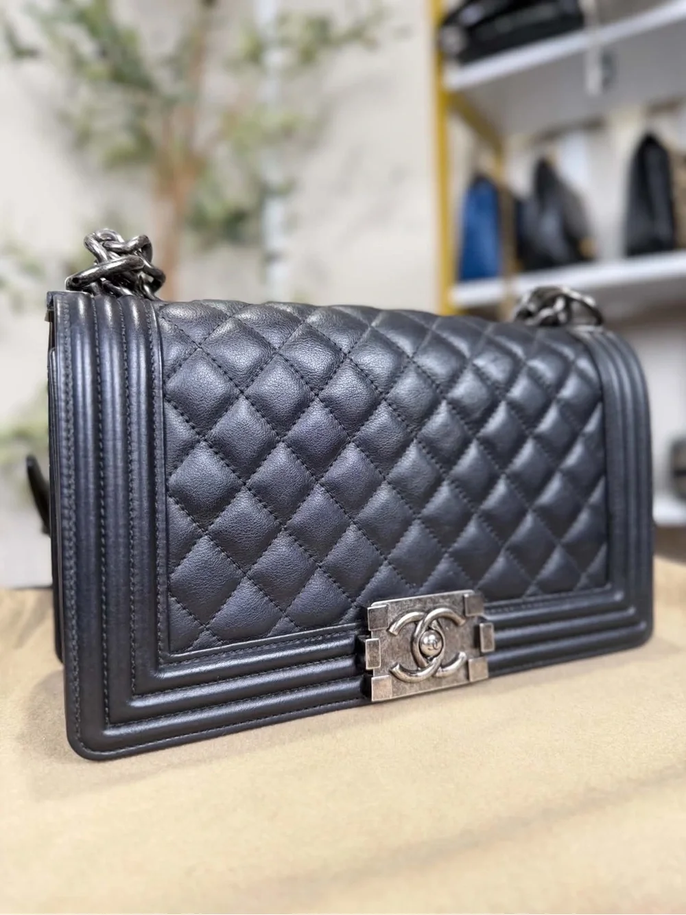 CHANEL iconic quilted